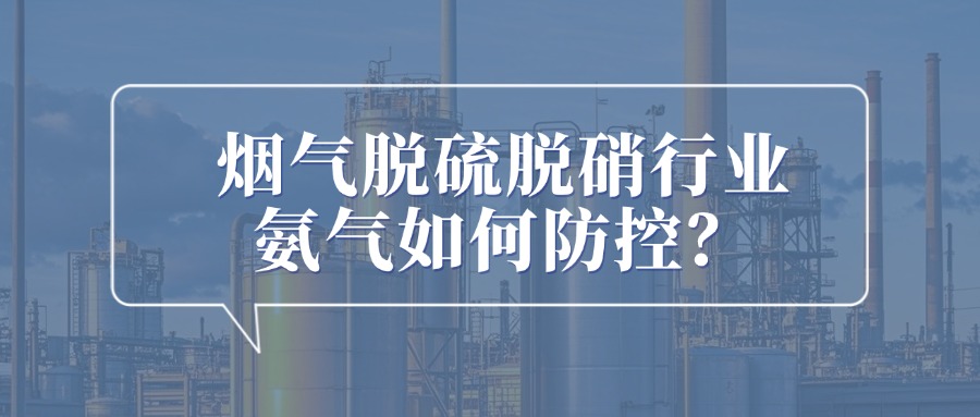氨氣泄露報警器為煙氣脫硫脫硝行業(yè)筑牢安全底線